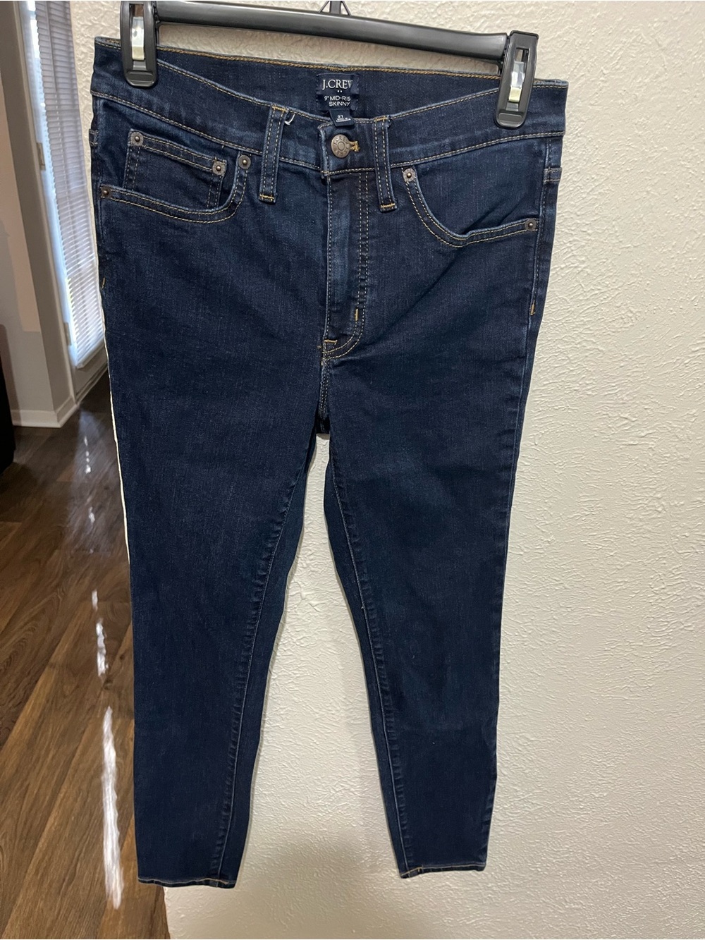 J. Crew Women's Dark Indigo Skinny Jeans